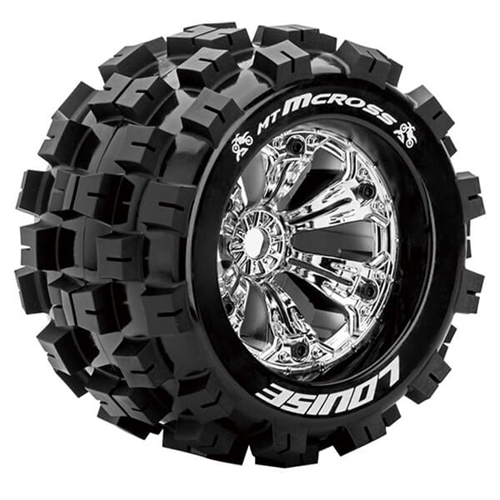 LOUISE RC MT-MCROSS 1/8 SPORT 0 OFFSET/CHROME EP E-MAXX FR